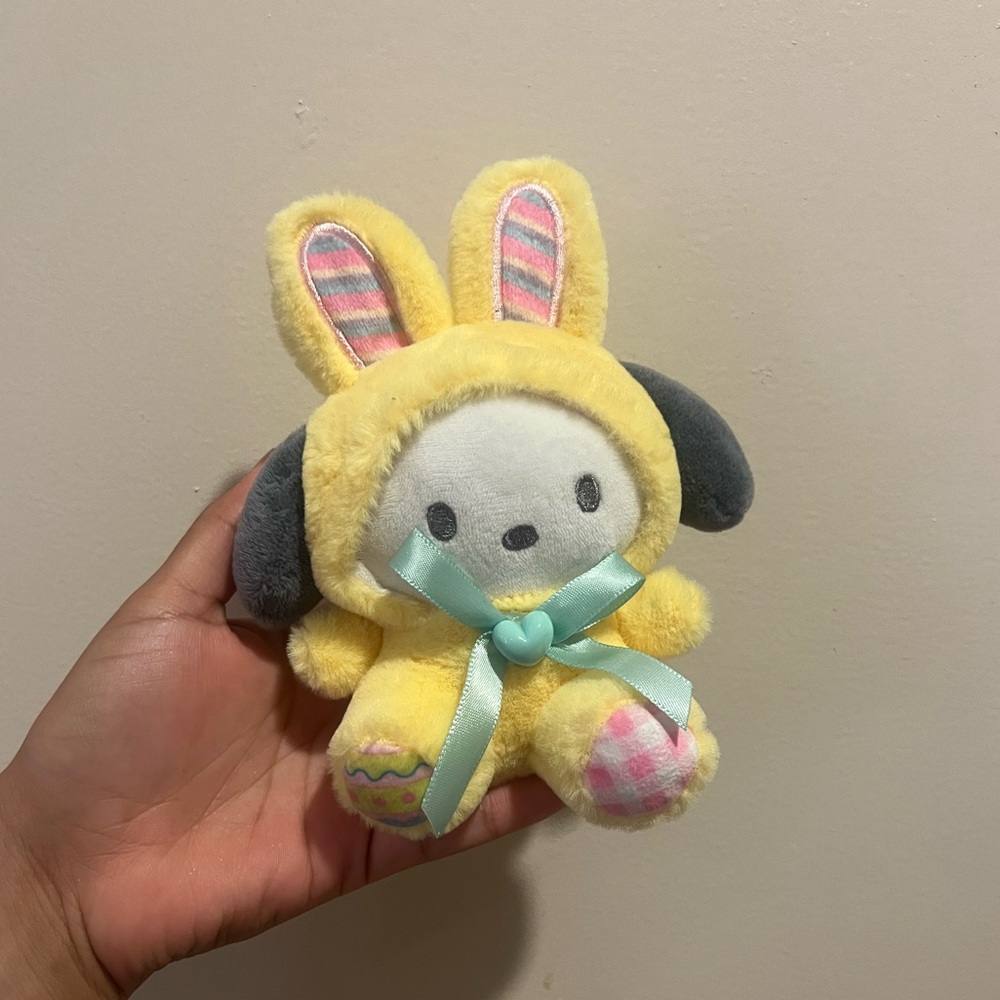Cute Yellow Bunny Plush Toy